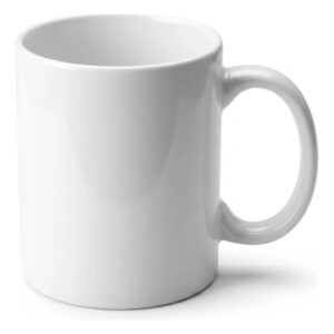 Caneca porcelana branca